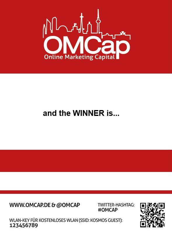 And the OMCap ticket goes to…