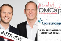 Dr. Markus Wübben und Manuel Hinz von CrossEngage im Gespräch