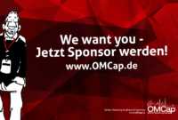 We want you – jetzt Sponsor für die OMCap 2017 werden!